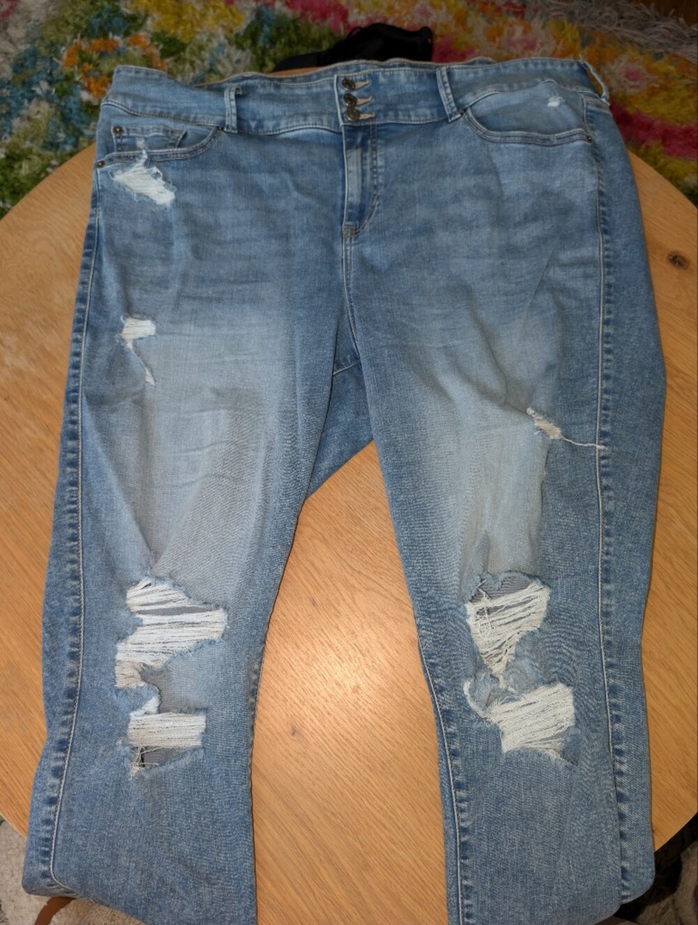 Torrid Distressed Jeggings